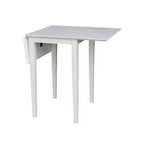 Table à manger avec rallonges expresso, 4 places