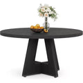Table à manger ronde de 120 cm pour 4 personnes