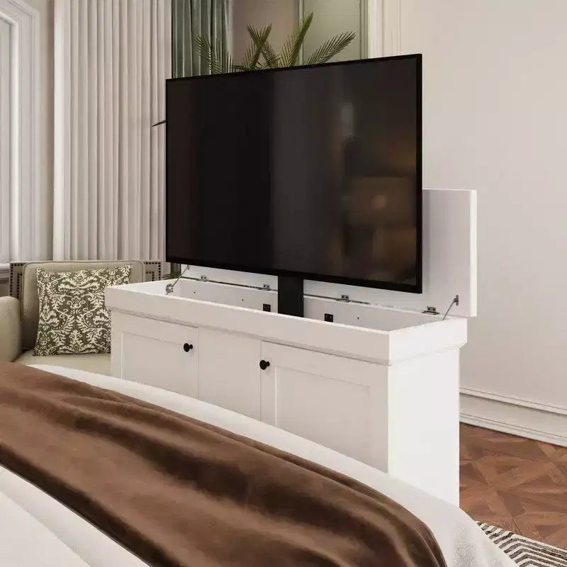 Station de jeu Smart Lift, hauteur réglable, double gestion des câbles, pour écrans 50"