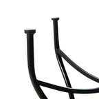 Ensemble bistrot pliant en métal Glitzhome pour extérieur, 3 pièces, table et chaises de patio