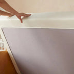 Canapé beige en coton JASIWAY avec structure en bois