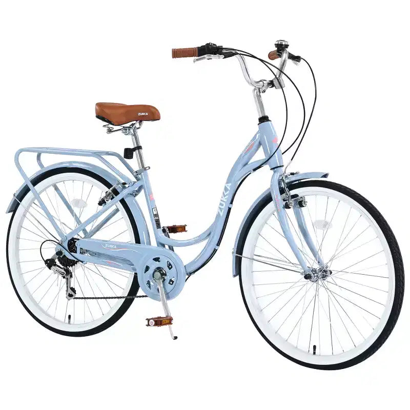 Vélo pour femme Zeus & Ruta de 24 pouces avec 7 vitesses et cadre en acier