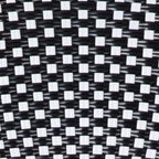 Chaise empilable de bistrot Thonet commerciale intérieure/extérieure Flash Furniture Lourdes, rotin synthétique et cadre en aluminium