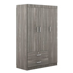 Armoire 3 portes avec 2 tiroirs