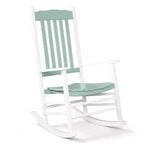 Karl Home | Fauteuil à bascule de patio en bois massif de 24 pouces