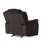 Fauteuil inclinable et relax glissant en acier Hawthorne par Christopher Knight Home