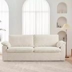 Canapé Dyonery 86 Cloud, assise profonde et accoudoirs larges, cadre robuste, design ergonomique respirant