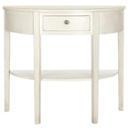 SAFAVIEH Sabina Table Console Bouleau Blanc Cassé - 33.9 x 14.4 x 30.1 - 34Lx14Px30H