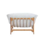 Fauteuil poire grand format, fauteuil poire moelleux avec cadre en bois massif, chaise longue confortable avec rembourrage en duvet