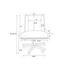 Chaise de bureau Draper - Linon