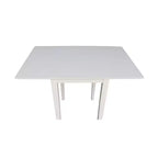Table à manger avec rallonges expresso, 4 places