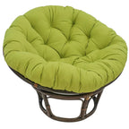 Fauteuil Papasan en rotin Bali 42 po avec coussin en sergé