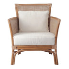 Fauteuil d'appoint en rotin Tatum