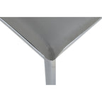 Chaise cantilever rembourrée contemporaine Somette, lot de 4