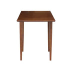 Table à manger avec rallonges expresso, 4 places