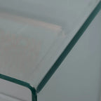 Bureau Ramona en verre trempé par Christopher Knight Home