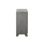 Commode de ferme en bois massif à 6 tiroirs
