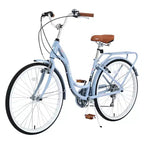 Vélo pour femme Zeus & Ruta de 24 pouces avec 7 vitesses et cadre en acier