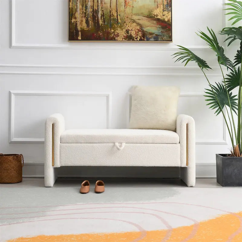Banc de bout de lit Teddy moderne
