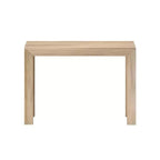 Plank+Beam 46 Table Console Moderne en Bois Massif, Table d'Entrée Étroite, Derrière le Canapé