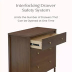 Commode 3 tiroirs avec plan à langer - Chambre d'enfant