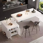Table à manger élévatrice Hitow Modern 110W avec 3 hauteurs mémorisables, hauteur maximale de 47 pouces, capacité de charge de 150 lb, utilisation intuitive, îlot de cuisine/bar à petit-déjeuner