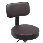 Tabouret de dessin Home Imports Emporium - Tabouret réglable pivotant en similicuir avec repose-pieds et dossier