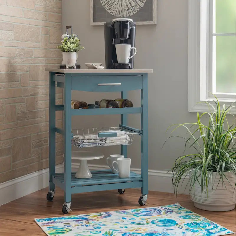 Desserte de cuisine mobile compacte Jake