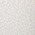 Ensemble de 2 fauteuils rembourrés en tissu bouclette à accoudoirs carrés de 71 cm de large - Kinwell