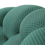 2 PIÈCES Canapé bulle rembourré en tissu nid d’abeille 3D, canapé bulle 3 places et fauteuil individuel pour salon