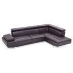 Canapé sectionnel en L 2 pièces en similicuir Riveredge de 277 cm de large - 76L x 109W x 28H