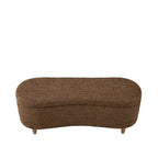 Banc de rangement rabattable INK+IVY Bailey Taupe Boucle