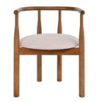 Ensemble de salle à manger ovale 7 pièces pour 6 personnes, grande table de cuisine 71 po avec 6 chaises rembourrées, noyer - Christopher Knight Home