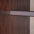 Armoire-penderie Kyle à 4 portes en bois massif 100 % Palace Imports, avec portes en bois massif ou miroir