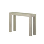 Plank+Beam 46 Table Console Moderne en Bois Massif, Table d'Entrée Étroite, Derrière le Canapé