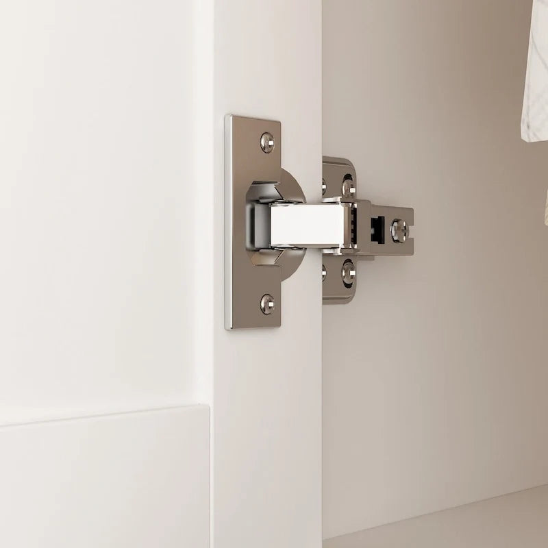 Armoire penderie avec miroir et tringle télescopique (gain de place)