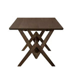 Ensemble de salle à manger Christopher Knight Home Simon 5 pièces en bois d'hévéa de style milieu de siècle avec chaises rembourrées en tissu bouclé