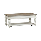 Table basse relevable Magnolia Manor Blanc Antique