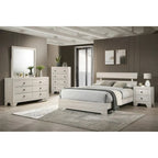 Chambre à coucher Annis 6 pièces plateforme blanche