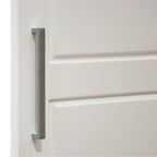 Armoire Palace Imports Cosmo à 3 portes en bois massif à 100 %, avec portes en bois massif ou miroirs