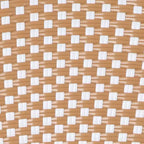 Lot de 4 chaises bistrot Lourdes Thonet empilables avec accoudoirs, en rotin PE et cadre en aluminium, pour l'intérieur et l'extérieur, de la marque Flash Furniture