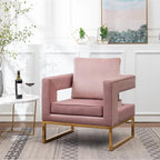 Fauteuil d'appoint contemporain rembourré Lenola de Roundhill Furniture