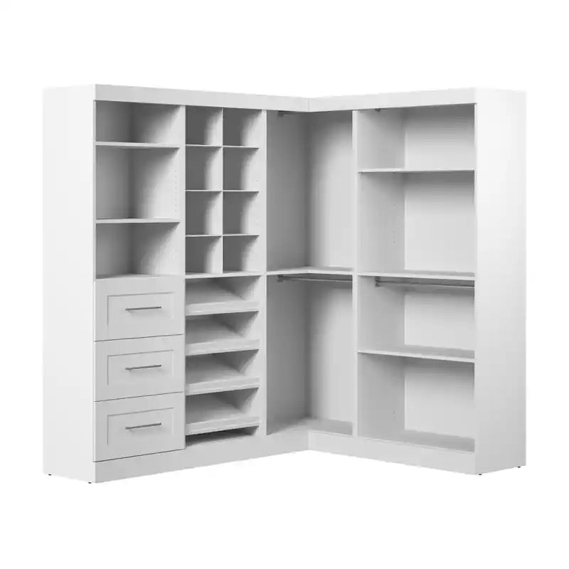 Bestar Pur 83 W Walk-In Closet Organizer