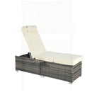 Excellent ensemble de chaises longues d'extérieur pour la relaxation et les loisirs