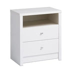 Calla Tall 2-Drawer Nightstand