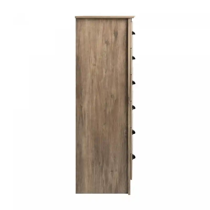Commode haute grise à 6 tiroirs – Simple