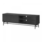 Arlo 69 2-Drawer TV Stand with Doors - Ash Oak