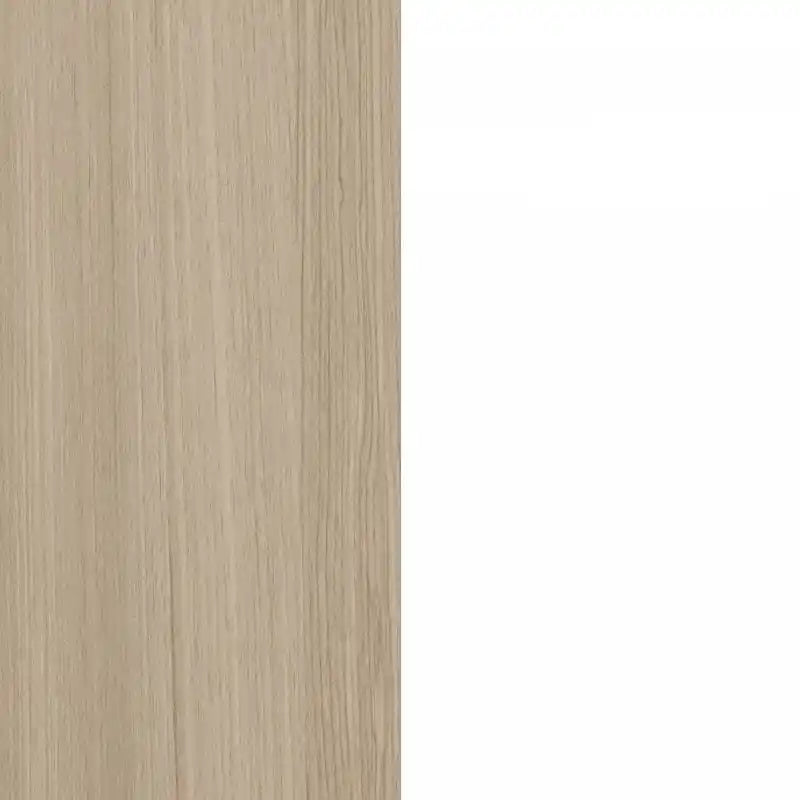 Table de chevet blanche à 1 tiroir avec étagère ouverte – Simple