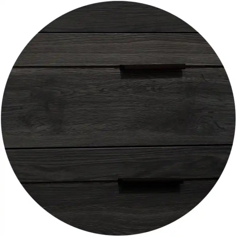 Commode de rangement grise contemporaine à 5 tiroirs – Simple