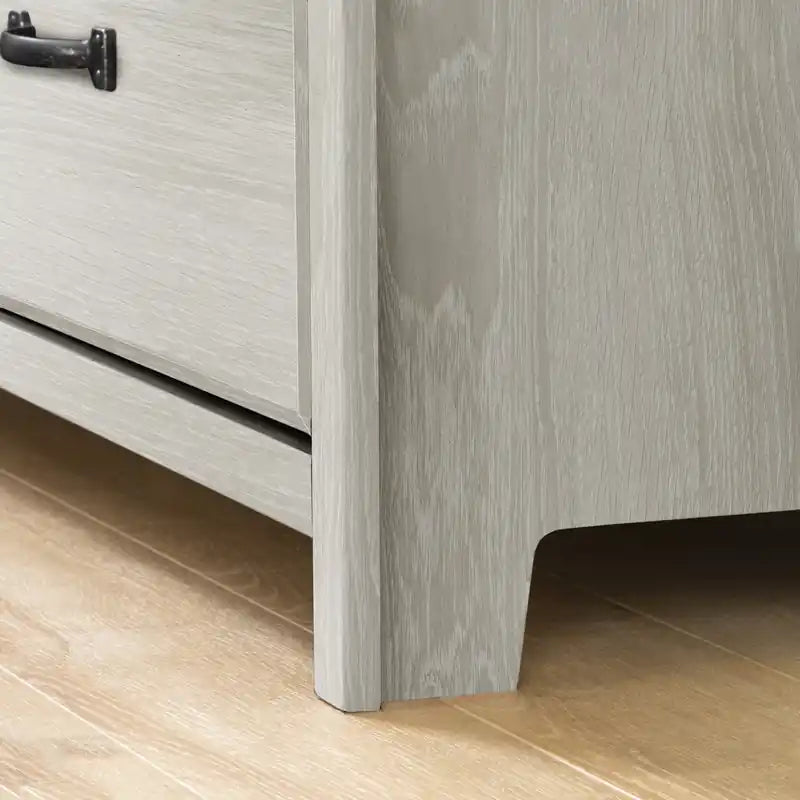 Commode double Winter Oak Classic à 6 tiroirs – Double